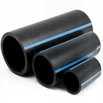 مواسير HDPE الوطني لشبكات المياه  ضغط 20 بار قطر خارجي 25 مم سمك 2.3 مم  اسود