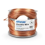 Alfanar Stranded Electric Wire 300mm 450/750V Copper Conductor 2.70mm Diameter Heat Resistant PVC Insulated | Al Fanar