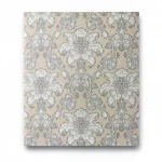 Italian wall decoration, size 10m x 1.06m, beige with grey color, model 4752