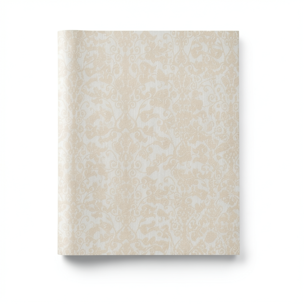 Italian Classic Wallpaper 10m x 1.06m Beige, Model 5428