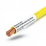 Riyadh 25 sq mm Single Wire, 450/750 Voltage Rating, Stranded Copper, PVC Insulation, Yellow Color 