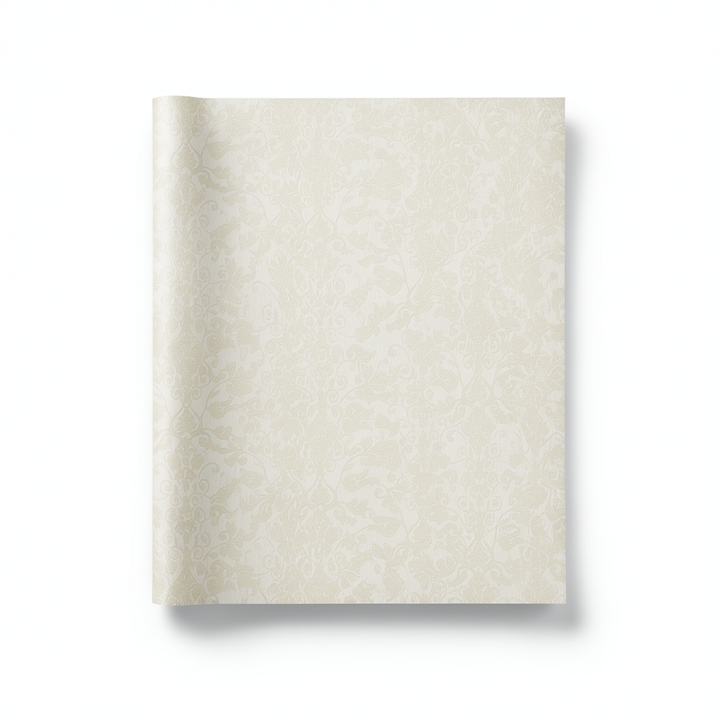 Classic Wallpaper Light Beige 10m x 1.06m, Model 5434