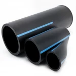 أنابيب HDPE الوطني لشبكات المياه  ضغط 20 بار قطر خارجي 125 مم سمك 9.2 مم لون اسود