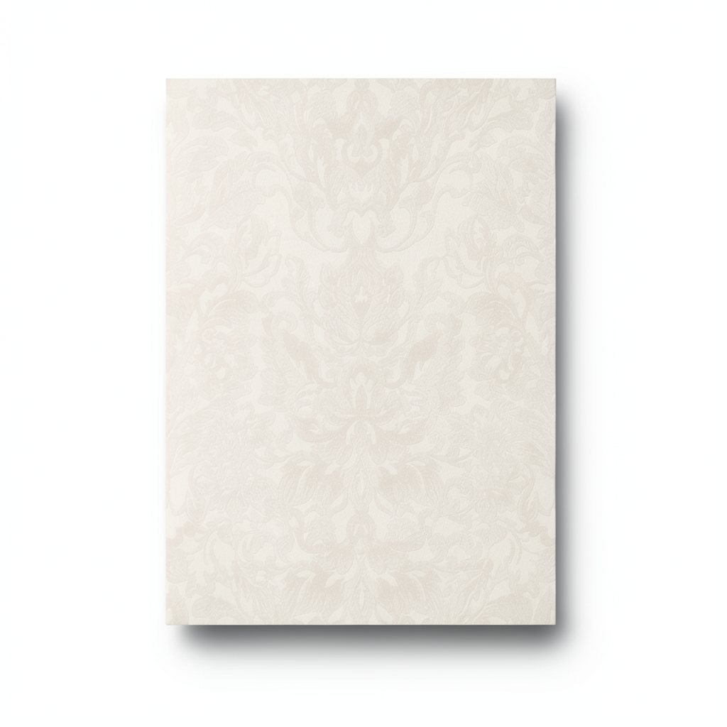 Italian Wallpaper Classic Design Pale Beige, Size 10m x 1.06m, Model 81608