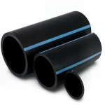 مواسير HDPE الوطني لشبكات المياه  ضغط 20 بار قطر خارجي 315 مم سمك 23.2 مم لون اسود