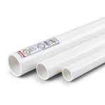 أنابيب UPVC مقاس ¾ إنش ضغط 13.8 بار سمك 1.52 مم أبيض | بلاستيك الوطنية