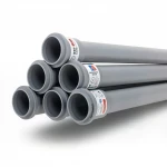 انابيب بلاستيك UPVC سابكو  ضغط 16 بار مقاس 160 مم سمك 11.9 مم لون رمادي