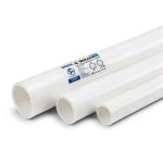 مواسير UPVC مقاس 1 إنش ضغط 11 بار سمك 1.52 مم أبيض اللون | بلاستيك الوطنية