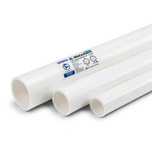 مواسير UPVC مقاس 1 إنش ضغط 11 بار سمك 1.52 مم أبيض اللون | بلاستيك الوطنية