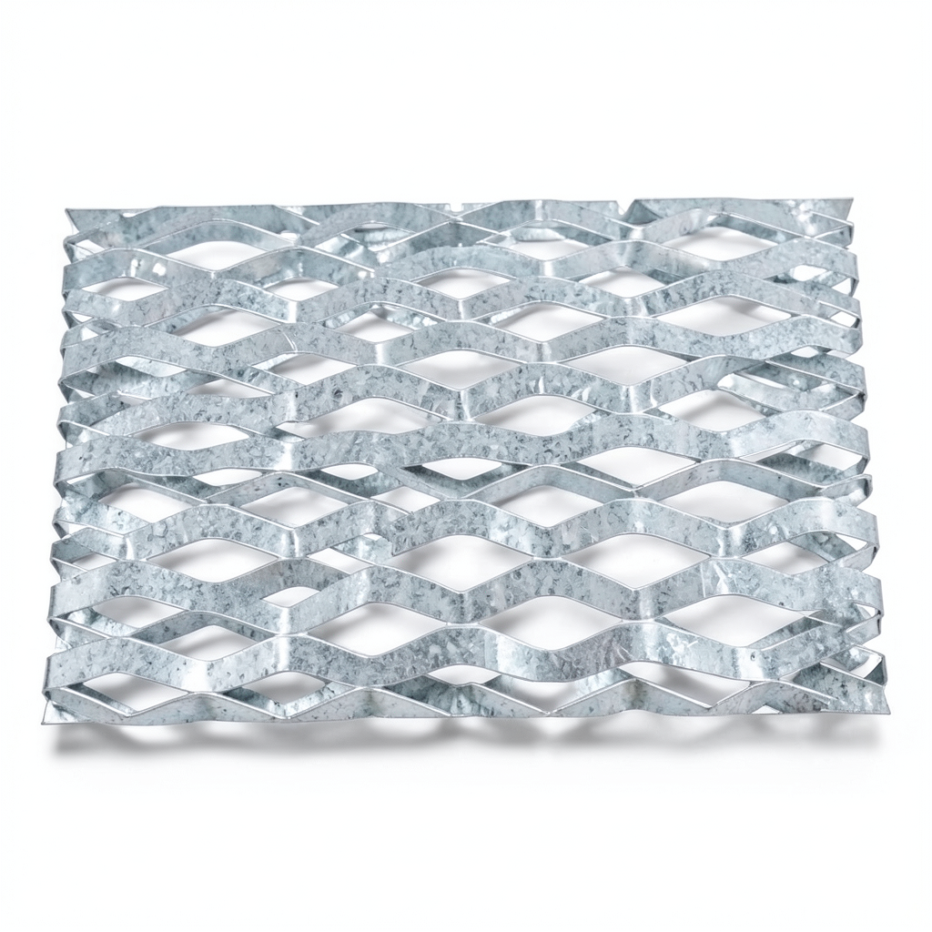 Galvanized Steel Expanded Metal Mesh Thickness 1.4 mm Width 1.22 m Length 6 m