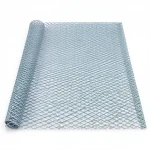 Galvanized Steel Expanded Metal Mesh  [Mazyoon] Thickness 1.8 mm Width 2.44  M Length 5 M | Bait Al Tatawor Factory
