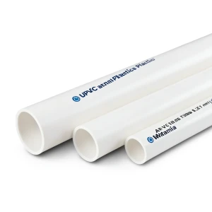 UPVC Plastic Pipes 4 inch Thickness 3.51 mm Pressure 8.6 Bar White | Al Watania Plastics