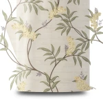 Italian Wallpaper Floral Design 10m x 0.53m Beige, Model 33302