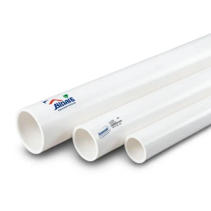 مواسير UPVC ضغط اسمي 11 بار مقاس 4 إنش سمك 4.39 مم أبيض | بلاستيك الوطنية