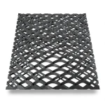 Hot Rolled Black Steel Expanded Metal Mesh Thickness 1.5 mm Width 1.22 m Length 4 m