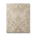 Italian Wallpaper Classic Design Beige Color, Size 10m x 1.06m, Model 81606