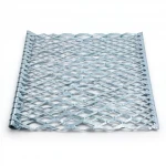 Galvanized Steel Expanded Metal Mesh  [Mazyoon] Thickness 2 mm Width 2.44  M Length 1 M | Bait Al Tatawor Company