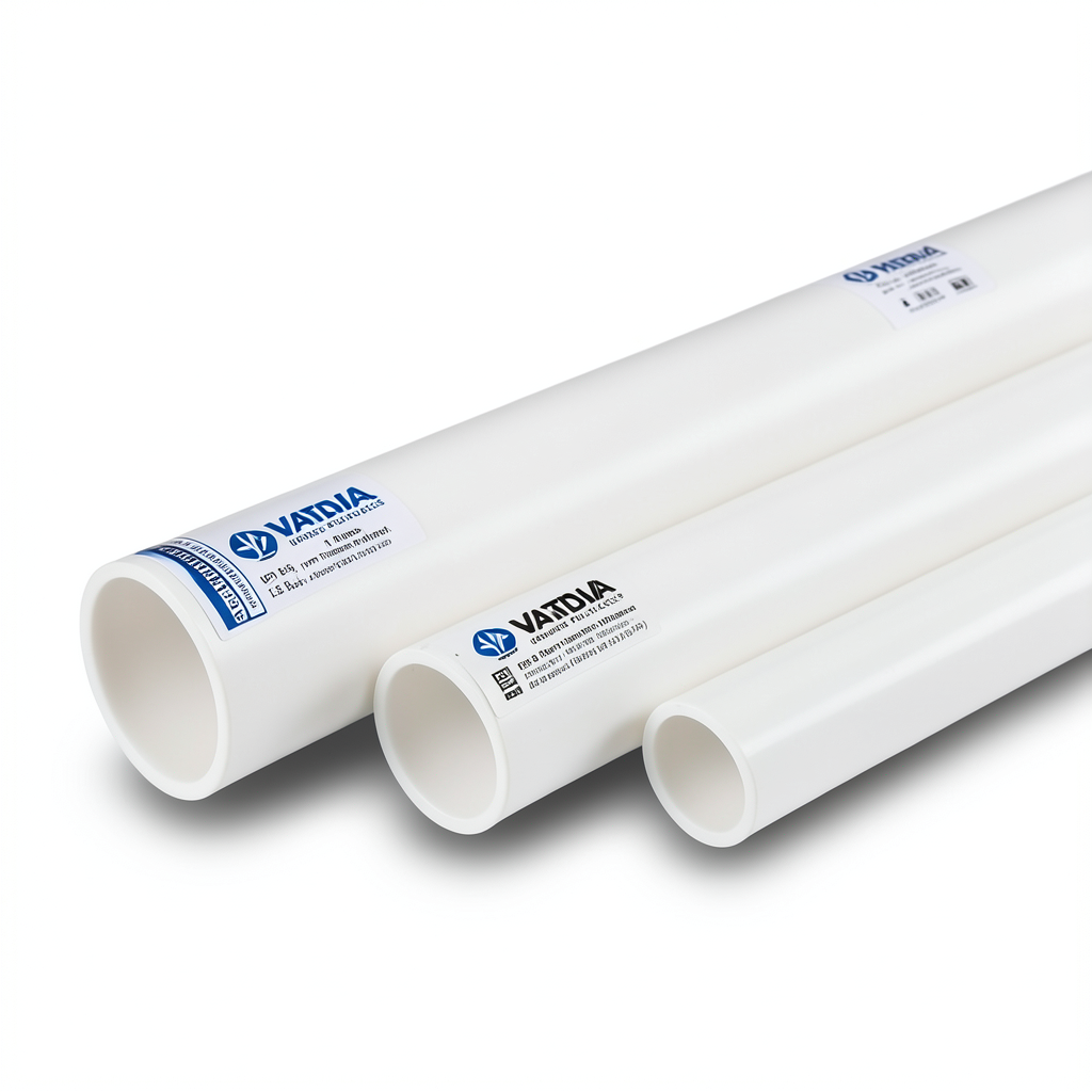 UPVC Pipes 1 Inch 13.8 Bar Pressure 1.60 mm Thickness White | Al Watania Plastics
