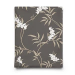 Italian Wallpaper Floral Design 10m x 0.53m, Dark Beige, Model 33307