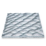 Galvanized Steel Expanded Metal Mesh Thickness 1.4 mm Width 1.22 M Length 7 meter