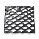 Hot Rolled Black Steel Expanded Metal Mesh Thickness 1.7 mm Width 1.22 m Length 4 m