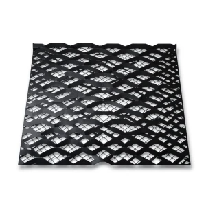 Hot Rolled Black Steel Expanded Metal Mesh Thickness 1.7 mm Width 1.22 m Length 4 m