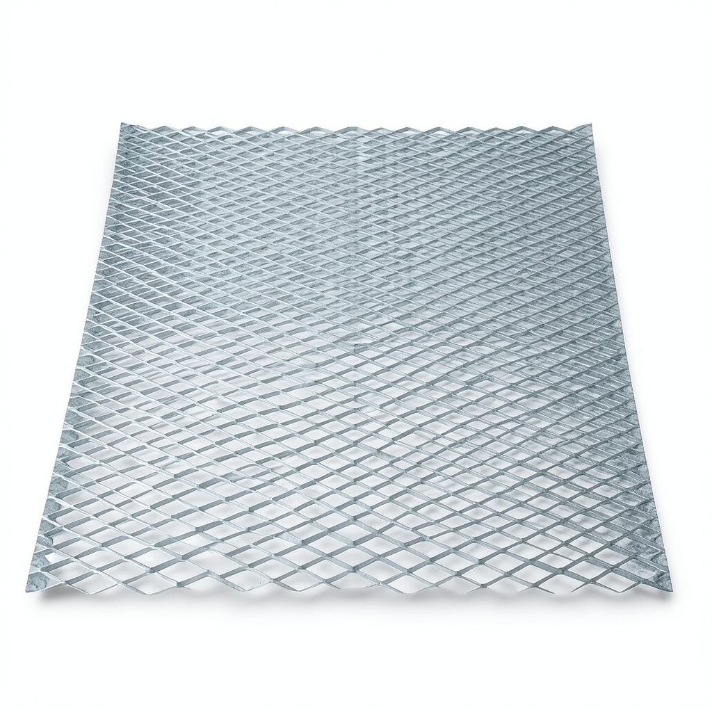 Galvanized Steel Expanded Metal Mesh Thickness 1.4 mm Width 1.22 M Length 7 meter