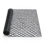 Hot Rolled Black Steel Expanded Metal Mesh Thickness 1.5 mm Width 1.22 m Length 5 m