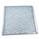 Galvanized Steel Expanded Metal Mesh  [Mazyoon] Thickness 2 mm Width 2.44  meter Length 4 M | Bait Al Tatawor Company