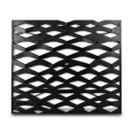 Hot Rolled Black Steel Expanded Metal Mesh Thickness 1.5 mm Width 1.22 m Length 4 m