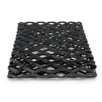Hot Rolled Black Steel Expanded Metal Mesh 1.8 mm Thickness 1.22 m Width 1 m Length