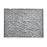 Hot Rolled Black Steel Expanded Metal Mesh Thickness 1.8 mm Width 1.22 m Length 2 m
