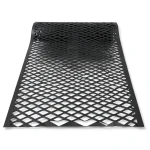 Hot Rolled Black Steel Expanded Metal Mesh Thickness 1.5 mm Width 1.22 m Length 5 m