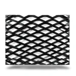 Hot Rolled Black Steel Expanded Metal Mesh 1.7 mm Thickness 1.22m Width 2 meter Length