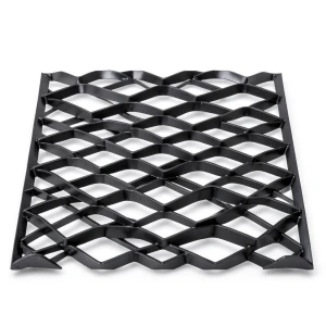 Hot Rolled Black Steel Expanded Metal Mesh Thickness 1.5 mm Width 1.22 m Length 7 m