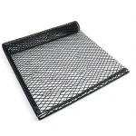 Hot Rolled Black Steel Expanded Metal Mesh 1.7 mm Thickness 1.22m Width 3m Length