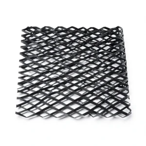 Hot Rolled Black Steel Expanded Metal Mesh Thickness 1.7 mm Width 1.22 m Length 1 m