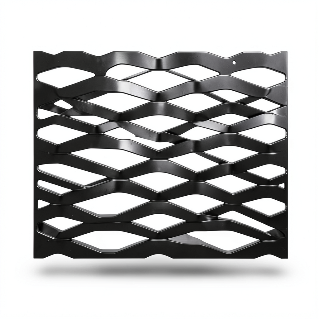 Hot Rolled Black Steel Expanded Metal Mesh 1.7 mm Thickness 1.22m Width 2 meter Length
