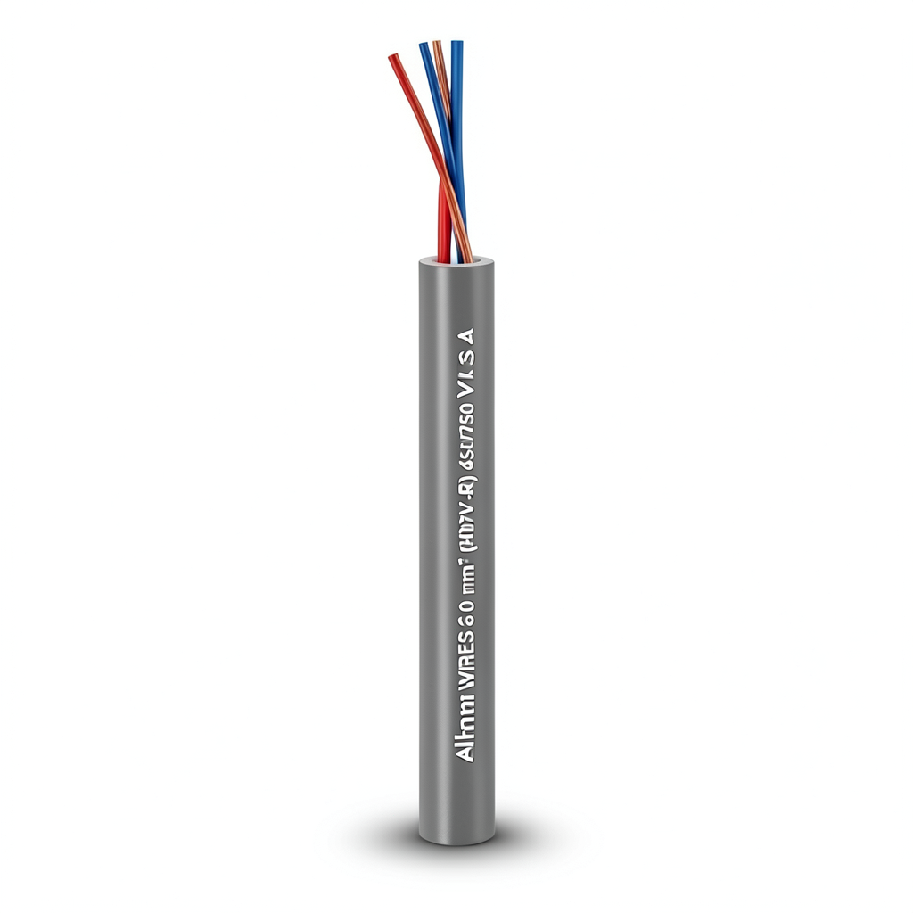 Alfanar Stranded Electric Wire 2.5mm 450/750V Copper Conductor 0.67mm, Heat Resistant PVC | Al Fanar