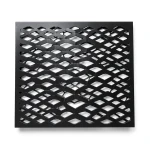 Hot Rolled Black Steel Expanded Metal Mesh 1.7 mm Thickness 1.22m Width 3m Length