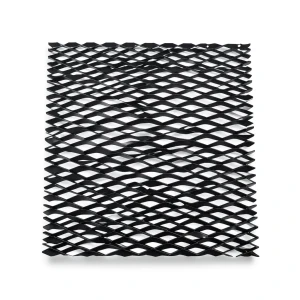 Hot Rolled Black Steel Expanded Metal Mesh Thickness 1.7 mm Width 1.22 m Length 6 m
