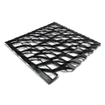 Hot Rolled Black Steel Expanded Metal Mesh Thickness 1.8 mm Width 1.22 m Length 2 m