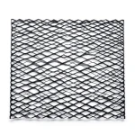 Hot Rolled Black Steel Expanded Metal Mesh Thickness 1.8 mm Width 1.22 m Length 3 m