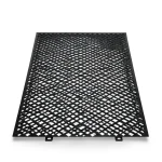Hot Rolled Black Steel Expanded Metal Mesh Thickness 1.8 mm Width 1.22 m Length 4 m
