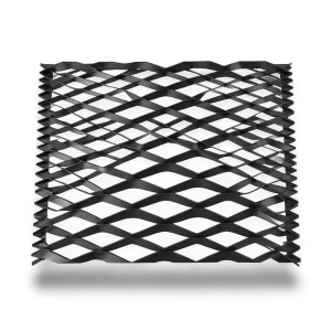 Hot Rolled Black Steel Expanded Metal Mesh Thickness 1.8 mm Width 1.22 m Length 2 m