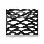 Hot Rolled Black Steel Expanded Metal Mesh Thickness 1.8 mm Width 1.22 m Length 3 m