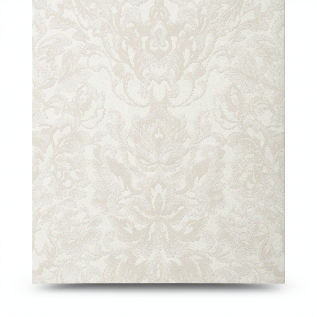 Italian Wallpaper Classic Design Pale Beige, Size 10m x 1.06m, Model 81608