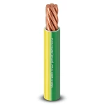 Stranded Wire 95 mm2 450/750V Copper Conductor Heat Resistant PVC Insulated, Yellow/Green | Al Fanar