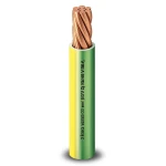 Stranded Electrical Wire 240 sq mm 450/750V Copper Conductor Heat Resistant PVC Insulated, Yellow/Green | Al Fanar