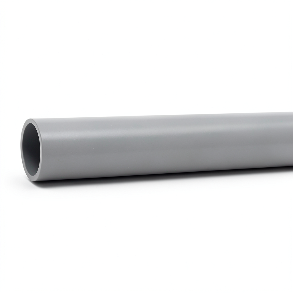 UPVC Pipes Nominal Pressure 16 Bar Size 40 mm Gray Color
